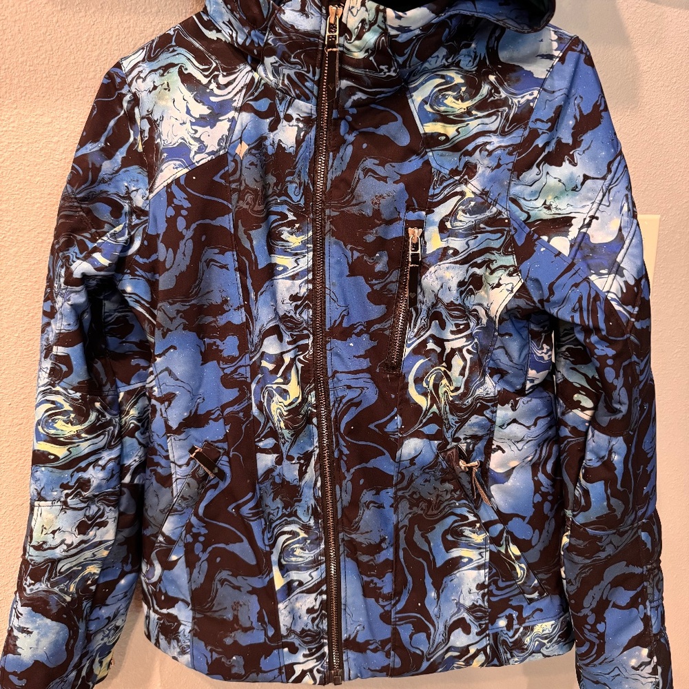 Obermeyer Rayla Insulated Ski Jacket Girls size Teen L 14-16 - Picture 3 of 6